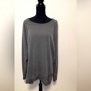 Jockey Grey Oversized Crewneck